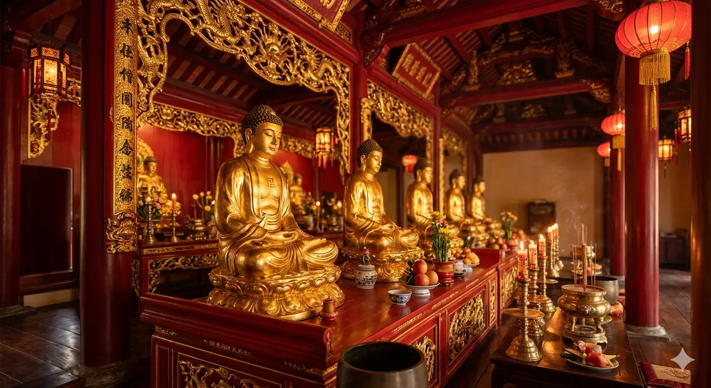 Pre-existing conditions insurance Vietnam - Vietnamese temple